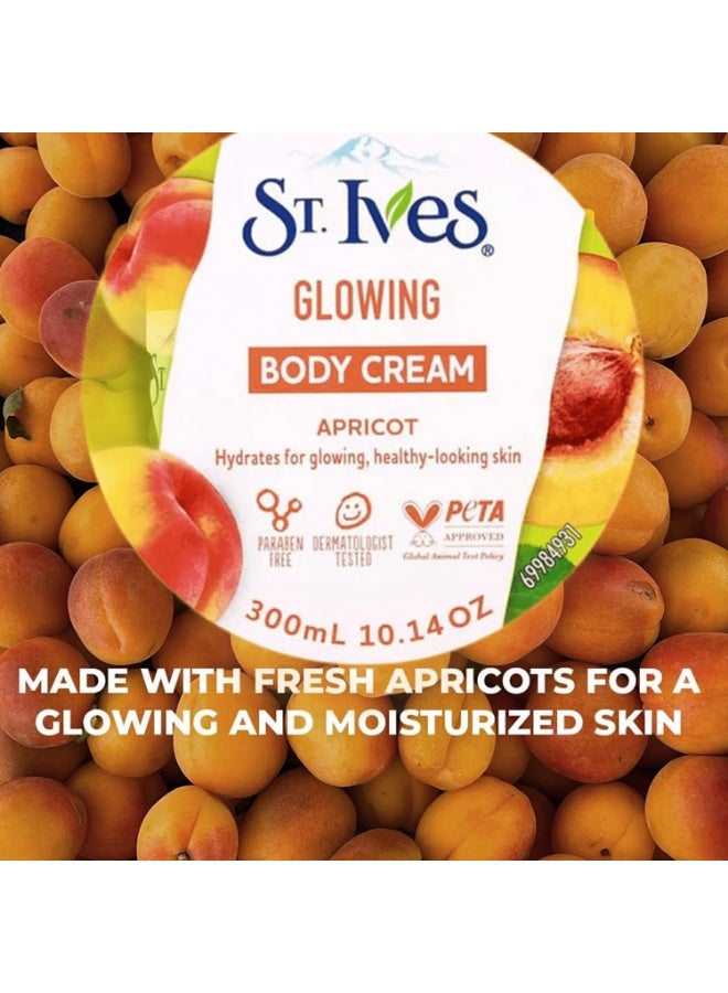 سانت آيفز كريم الجسم المتوهج برائحة المشمش 300 مل - Image 5